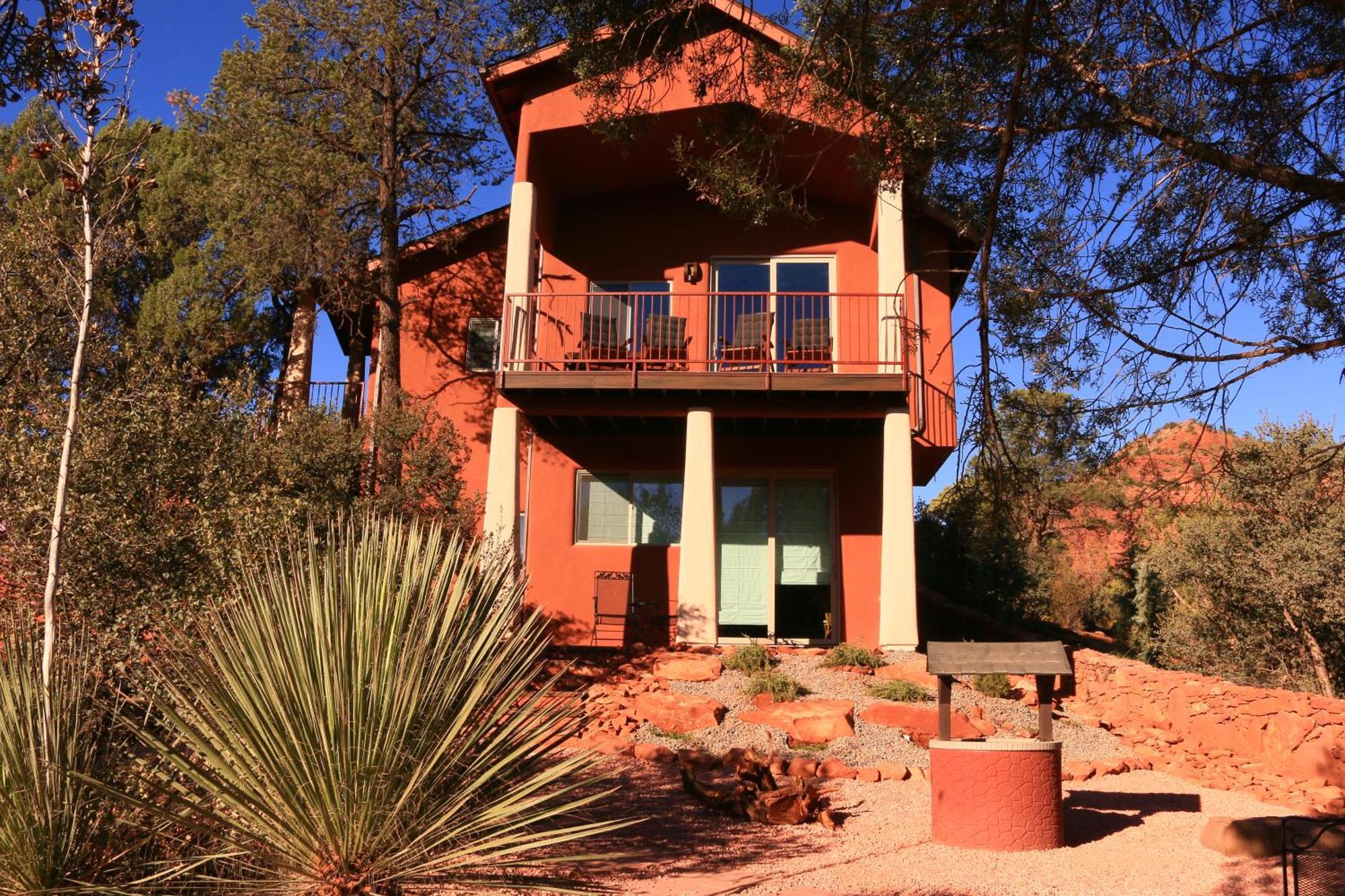 Cathedral Casita At Sedona Cathedral Hideaway Llcヴィラ エクステリア 写真