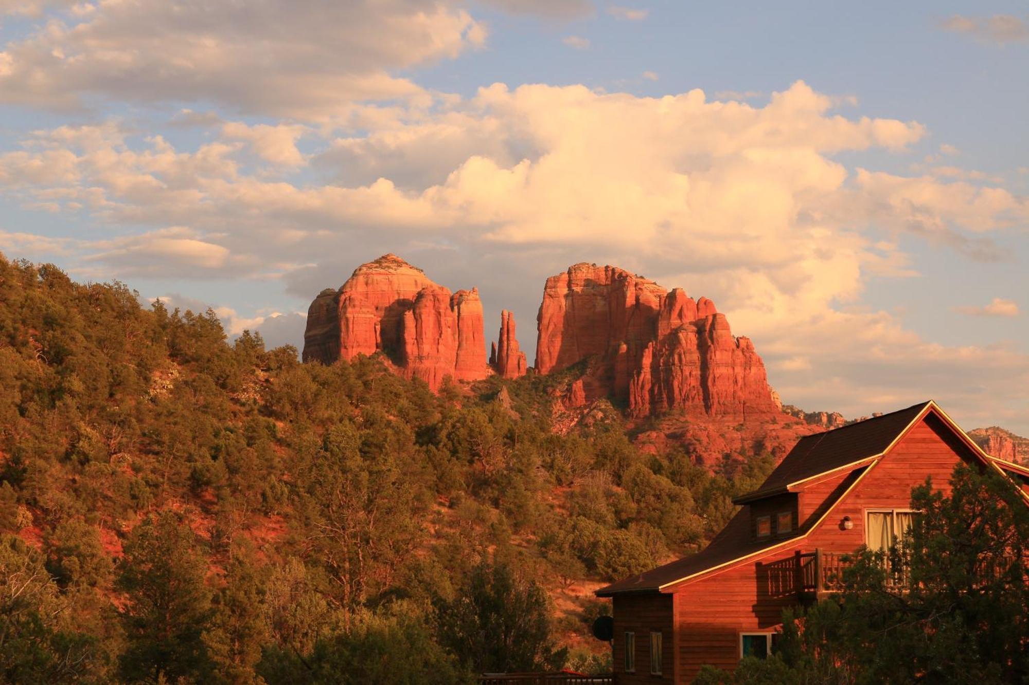 Cathedral Casita At Sedona Cathedral Hideaway Llcヴィラ エクステリア 写真